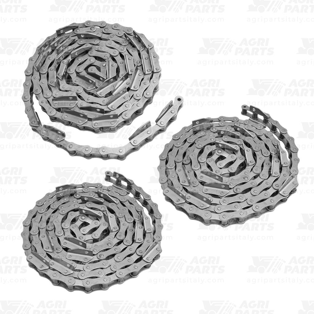 84455637 - FEED ELEVATOR CHAIN (SET OF 3) - Agri Parts Italy