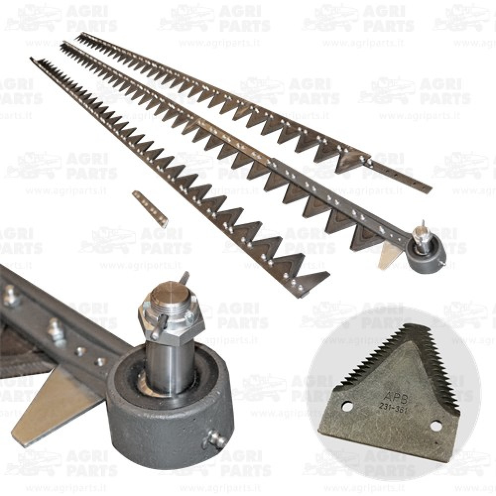 7672600 - KNIFE ASSY SEGMENTED 25ft (7,5mtr) - 0007672600CL