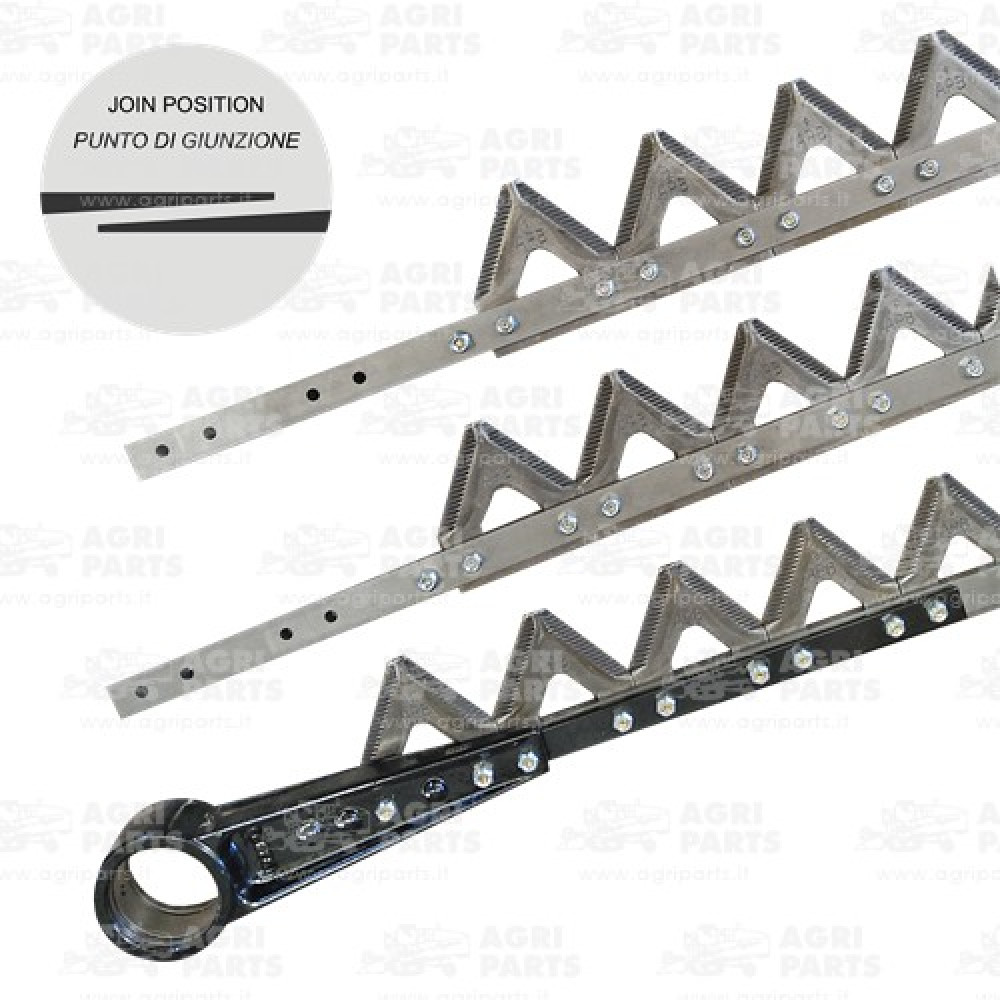 25AP018334 - KNIFE ASSY SEGMENTED 20ft (6mtr) - 25AP018334